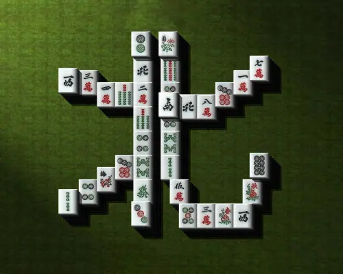 Mahjongg 3D 4 Winde Bei