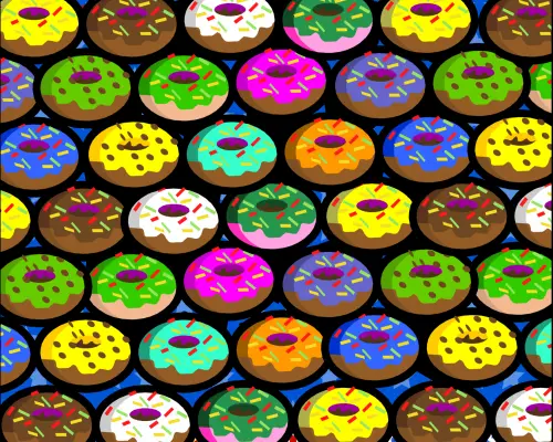 Mahjong Donut Verbinden