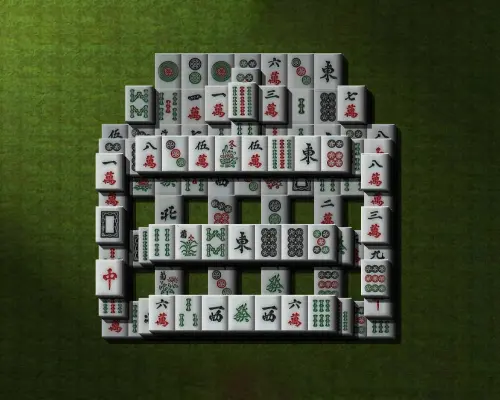 Mahjongg 3D 3-stöckiges Haus